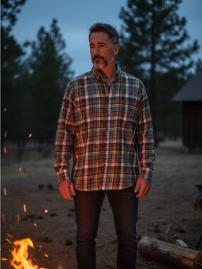 Pendleton “Sir Pendleton” Wool Plaid Button Front Shirt Size XL!